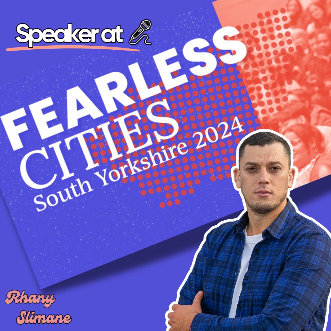 Heureux d'intervenir au #FearlessCities à Sheffield 3 jours de réflexion sur comment transformer nos villes pour les gens, par les gens
 - 
Excited to be speaking at #FearlessCities in Sheffield 3 days of thinking about how to transform our cities for the people, by the people
