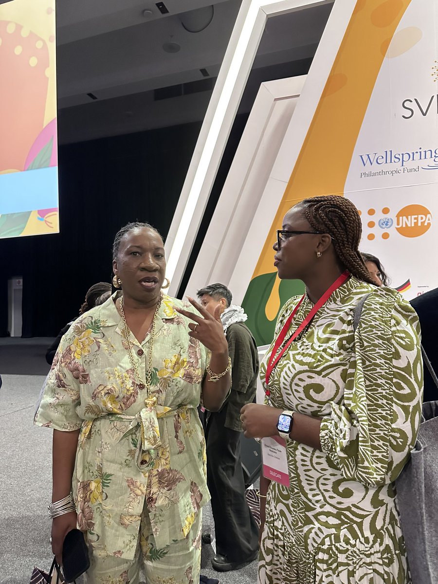 Women inspiring women. <a href="/taranajaneen/">Social Justice Warrior</a> pioneered #MeToo in 2006 to amplify survivors’ voices and create safe spaces in silencing environments.Meeting her and understanding her motivation was an honor. Her activism calls us to nurture spaces for girls and women to thrive. #SVRI2024