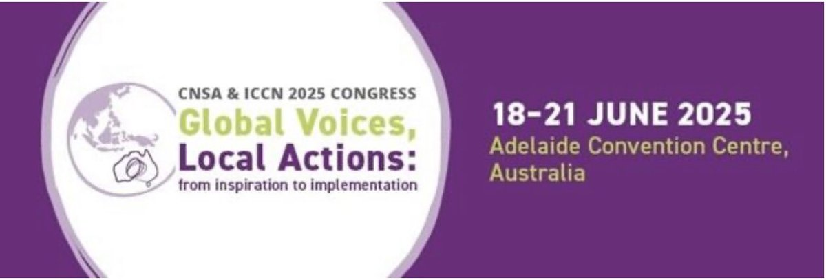 LENA SHARP (@sharp_lena) on Twitter photo Share your experiences and research at the Cancer Nursing Congress #ICCN2025, Adelaide, Australia. Deadline for abstracts Nov 10. cnsacongress.com.au/abstract-submi… I particularly challenge European cancer nurses to register! @helitropen <a href="/MichaelaPopelk1/">Michaela Popelkova</a> <a href="/KRannus/">Kristi Rannus</a> <a href="/Lemmekas/">Lemme-Liis J.</a> @cptish <a href="/ISNCC/">ISNCC</a> Share your experiences and research at the Cancer Nursing Congress #ICCN2025, Adelaide, Australia. Deadline for abstracts Nov 10. cnsacongress.com.au/abstract-submi… I particularly challenge European cancer nurses to register! @helitropen <a href="/MichaelaPopelk1/">Michaela Popelkova</a> <a href="/KRannus/">Kristi Rannus</a> <a href="/Lemmekas/">Lemme-Liis J.</a> @cptish <a href="/ISNCC/">ISNCC</a>