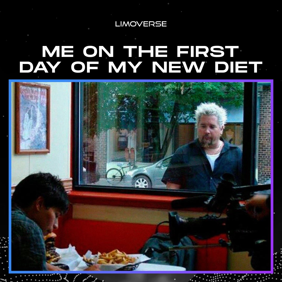 limoverseglobal's tweet photo. Day one of the new diet struggle! 👀🍲 

We’ve all been there, eyeing those favorite treats from a distance.

But remember, each healthy choice builds resilience and transforms you from the inside out. 💪🏻

Consistency is the real game-changer! https://t.co/XUeJf2wmJf