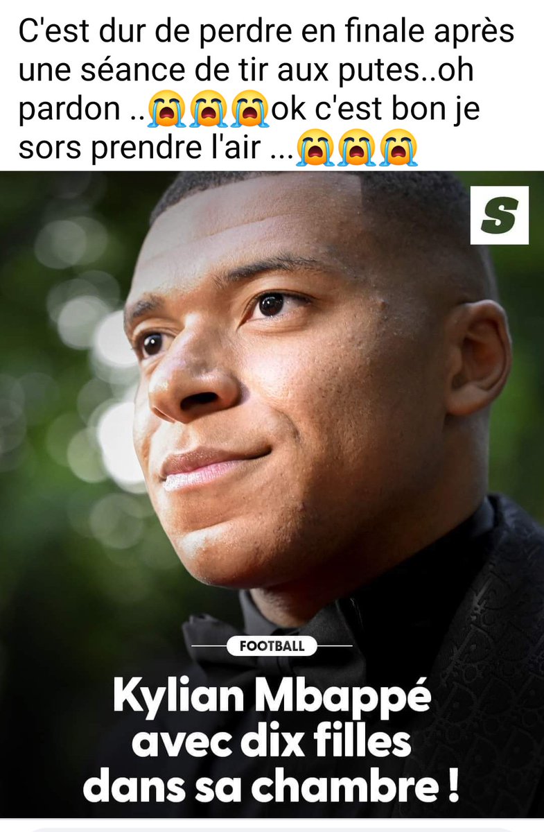 Carton rouge ...😭😭😭