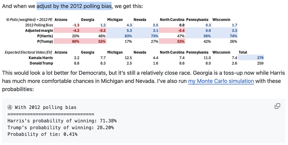 From my latest, "Election Forecasts, Schmelection Forecasts. What if pollsters are just too afraid of Trump this time around?"

maxspeicher.medium.com/election-forec…

#USElection2024 #PresidentialElection2024
