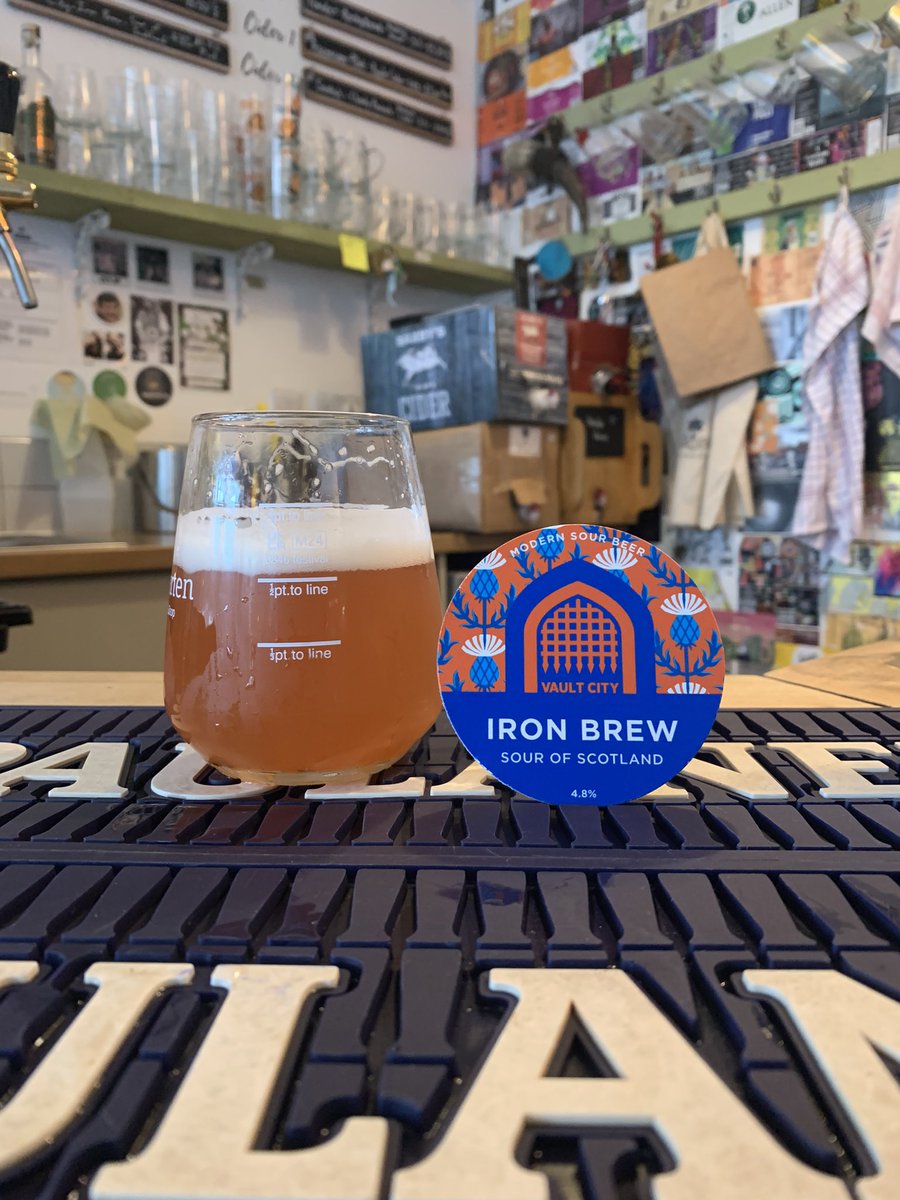 Come and have a lovely day with Vault City Iron Brew🍺

Sunday is for long walks and lovely pints so come down to the pub and taste a sour of Scotland 

Open 12-10

@vaultcitybrewing