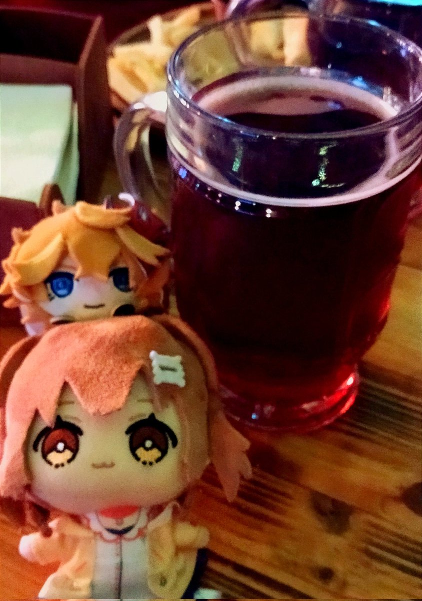 今日のお酒の仲間
#hololive 
#GenshinImpact 
#Genshin 
#原神
#ホロライブ 
#戌神ころね