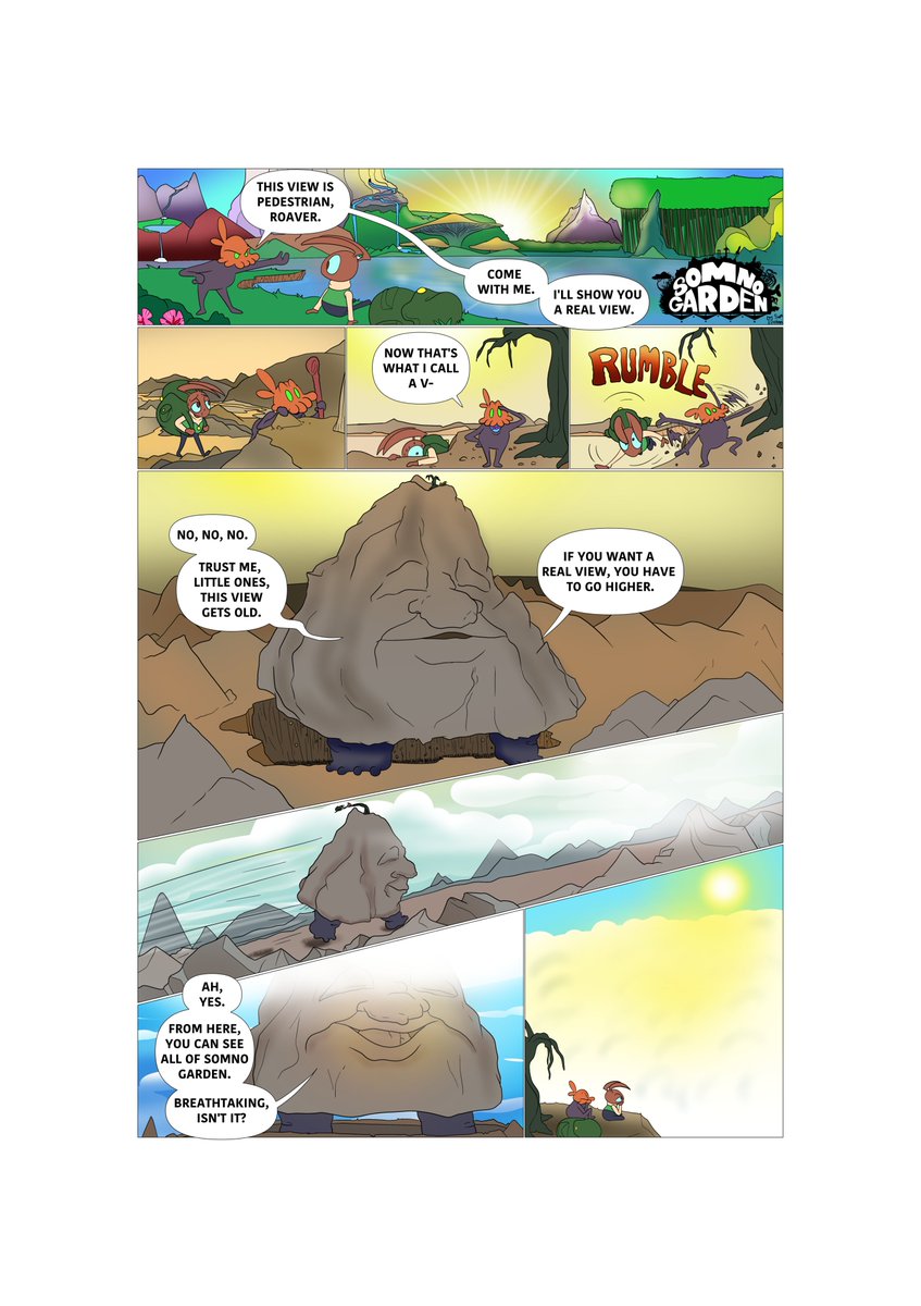 Page 2 of Somno Garden: What a View
#indiecomic #indieartist