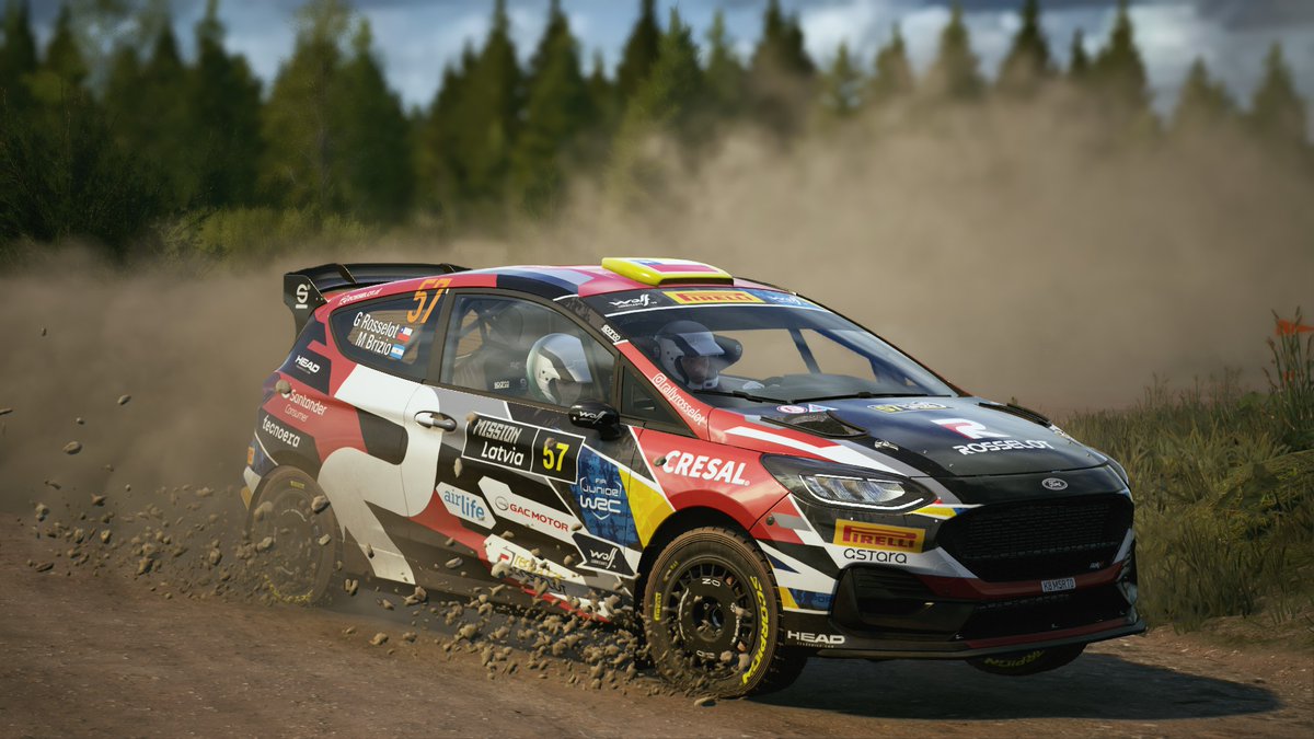 soluna2125's tweet photo. フォトモード触ってなかったので、やってみた
構図が１パターンになりがち……
#EASPORTSWRC https://t.co/OoxwlqR2Z6