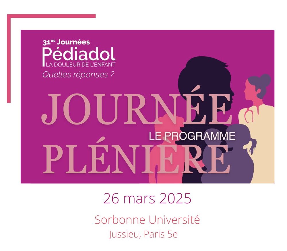 𝟯𝟭𝗲𝘀 𝗝𝗼𝘂𝗿𝗻𝗲́𝗲𝘀 𝗣𝗲́𝗱𝗶𝗮𝗱𝗼𝗹 | 🆕On vous dévoile les noms des intervenant.e.s de la Journées Plénière ! 👉🏼 cutt.ly/keGdZUi9
Inscrivez-vous ! 🎟️𝒉𝒕𝒕𝒑𝒔://𝒑𝒆𝒅𝒊𝒂𝒅𝒐𝒍2025.𝒕𝒆𝒂𝒎𝒓𝒆𝒔𝒂.𝒏𝒆𝒕/
🌐pediadol.org/les-journees-p…