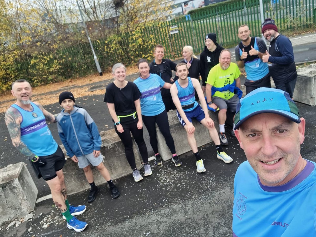 Recovery Runners Community (@recoveryrunner7) on Twitter photo Great turnout again this morning.
Jamie took out Week 2 of our Couch to 5k and Phil and Deano took out a 5k group.
Well done everyone
<a href="/alison_4life/">Alison Lowe OBE</a> <a href="/EbanieBridges/">Blonde Bomber π₯ππΌββοΈ</a> <a href="/PaulTonkinson/">Paul Tonkinson</a> <a href="/JackBateson94/">Jack Bateson</a> <a href="/BretC22/">Bret Crossley</a> <a href="/RunComPod/">Running Commentary</a> <a href="/SportLeeds/">Sport Leeds</a> <a href="/YorkshireSport/">Yorkshire Sport Fndn</a> <a href="/5WAYSLeeds/">5 WAYS @ the Recovery Academy</a> <a href="/LMWS_NHS/">Leeds Mental Wellbeing Service (LMWS)</a> <a href="/forwardleeds/">Forward Leeds</a> Great turnout again this morning.
Jamie took out Week 2 of our Couch to 5k and Phil and Deano took out a 5k group.
Well done everyone
<a href="/alison_4life/">Alison Lowe OBE</a> <a href="/EbanieBridges/">Blonde Bomber π₯ππΌββοΈ</a> <a href="/PaulTonkinson/">Paul Tonkinson</a> <a href="/JackBateson94/">Jack Bateson</a> <a href="/BretC22/">Bret Crossley</a> <a href="/RunComPod/">Running Commentary</a> <a href="/SportLeeds/">Sport Leeds</a> <a href="/YorkshireSport/">Yorkshire Sport Fndn</a> <a href="/5WAYSLeeds/">5 WAYS @ the Recovery Academy</a> <a href="/LMWS_NHS/">Leeds Mental Wellbeing Service (LMWS)</a> <a href="/forwardleeds/">Forward Leeds</a>