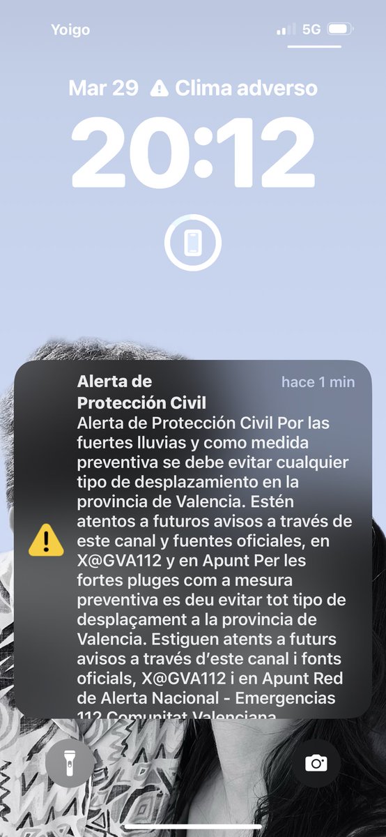 Por si alguien sigue teniendo dudas. En el momento que sonó la alarma de emergencia, he sacado captura. Que nadie por mis muertos me venga a decir que lo sabíamos.