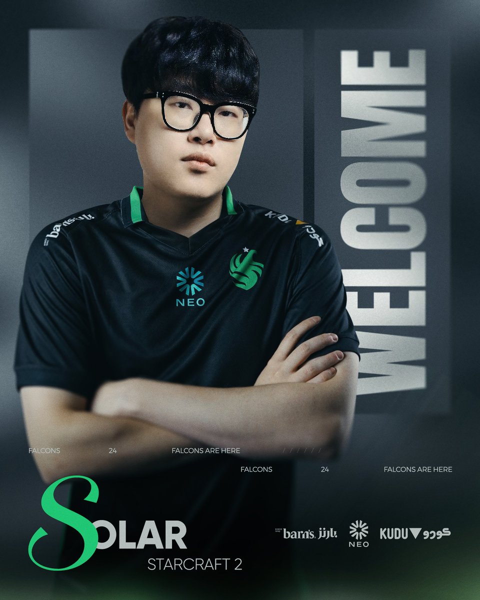 A TRUE StarCraft 2 ICON HAS LANDED ⚡️

Please Welcome <a href="/SC2_Solar/">강민수</a>! ☀️🦅

#FalconsAreHere