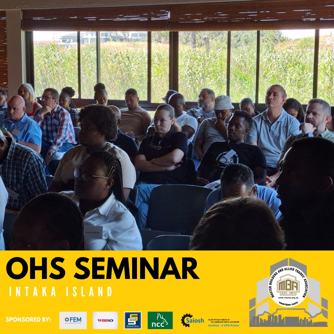 mba_assoc's tweet photo. Highlights from the MBAWC OHS Seminar: mental wellness, motor safety, proactive planning, and scaffold code updates. Thanks to all who joined in support of a safer industry! #MBAWC #SafetyFirst https://t.co/ZmcIkzoefa