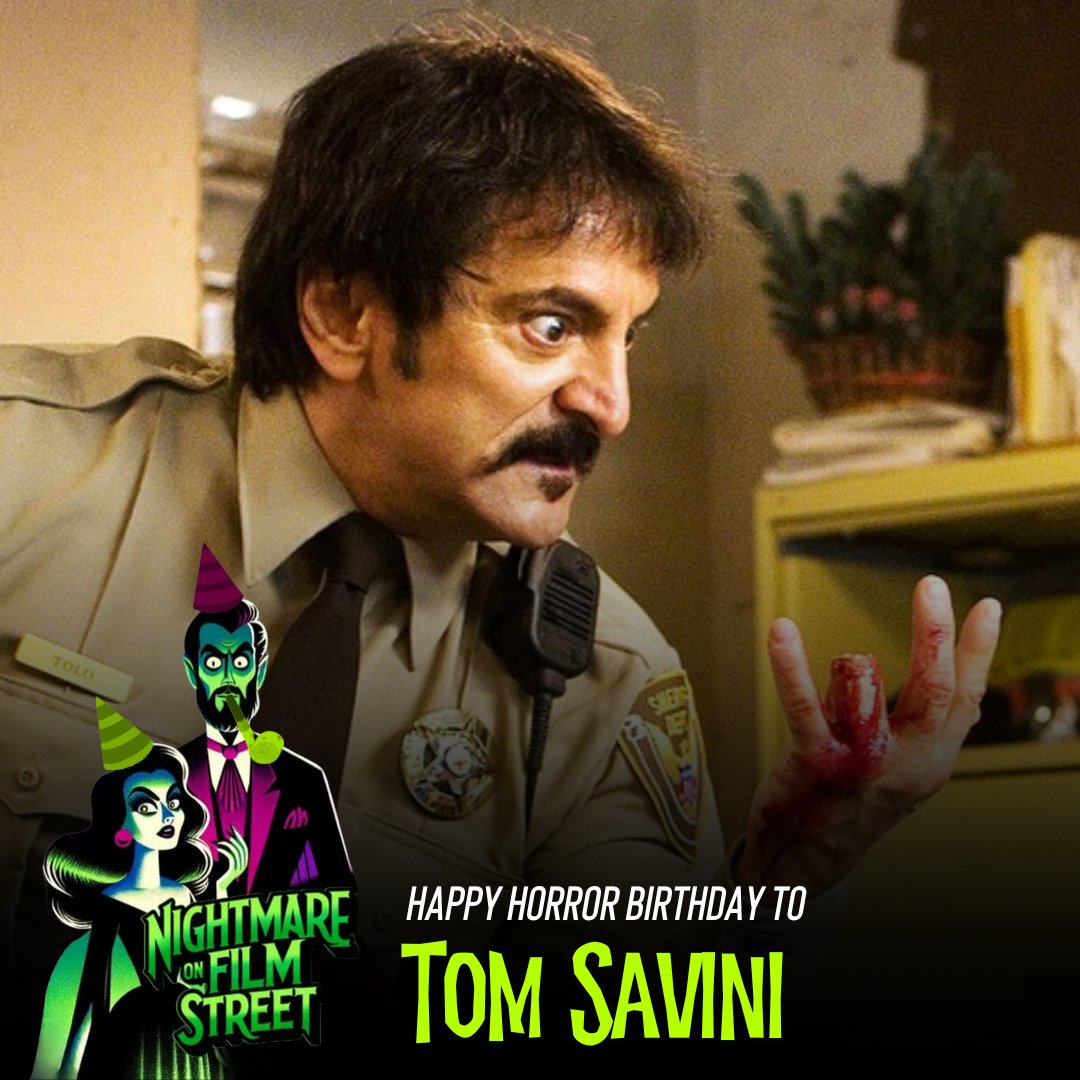 NOFSpodcast's tweet photo. Happy Horror Birthday to TOM SAVINI, the man behind the gore in FRIDAY THE 13TH, DAWN OF THE DEAD, and CREEPSHOW, born #onthisday in 1946! 🎉 https://t.co/JgzCKzkyKW