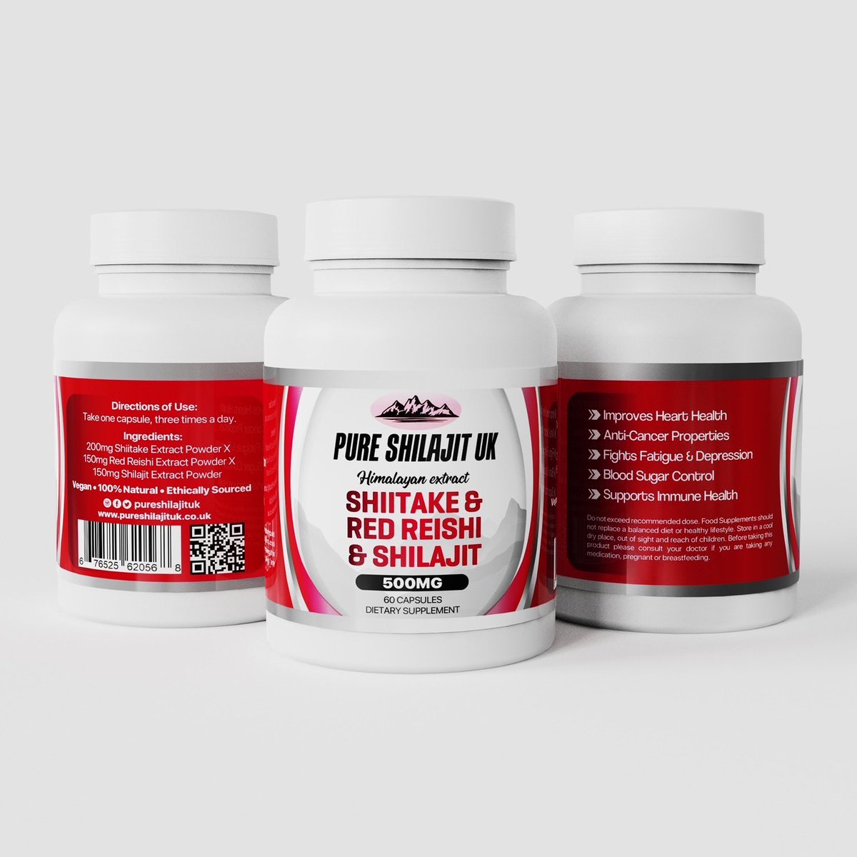 PureShilajitUK's tweet image. Pure Shilajit UK Extract Capsules - Red Reishi, Shiitake &amp;amp; Shilajit. 🍄 #PureShilajitUK #Shilajit #RedReishi #Shiitake #NaturalSupport #DailyWellness