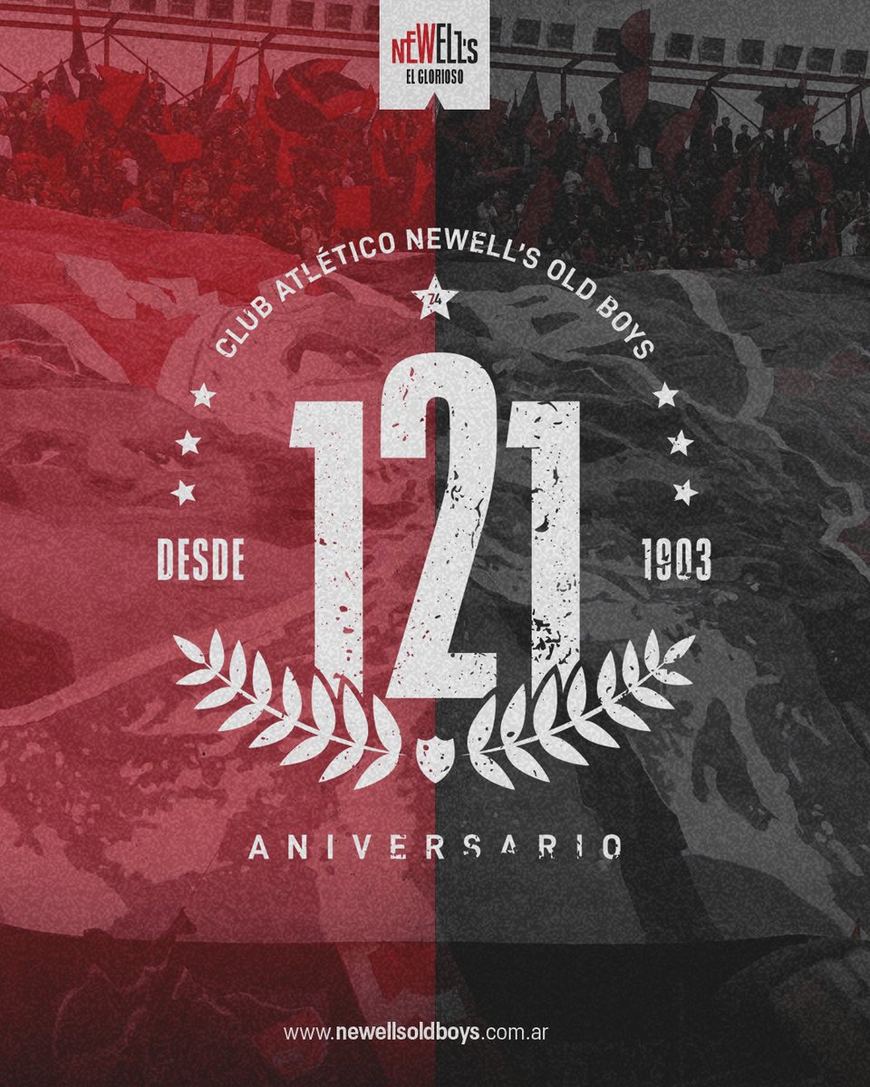 Prestigiosa institución.

¡Felices 121 años de vida, Rojinegro! ❤️🖤