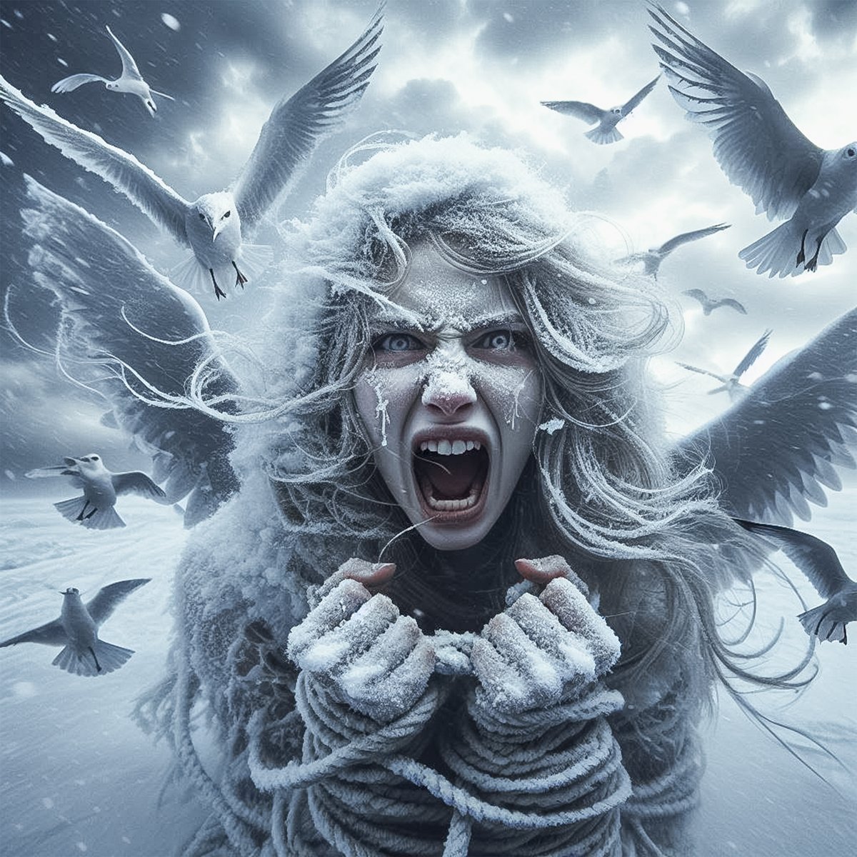 We've had our first snow in Finland.🌨️
I can't say I'm very happy about it.🤪
Have a nice Sunday!😊
My art.
instagram.com/artkrisper/

#art #artist #nftarti̇s #OpenSeaNFT #PolygonNFT #SupportEachOthers #nftart #NFT #creator #artist