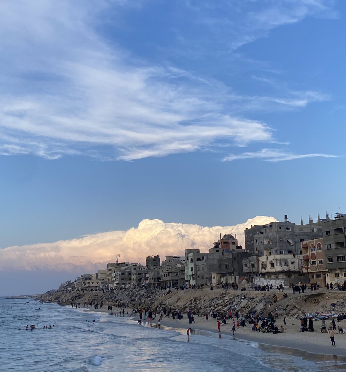 بحر غزة وشمالها ما في زيهم 🤍🇵🇸