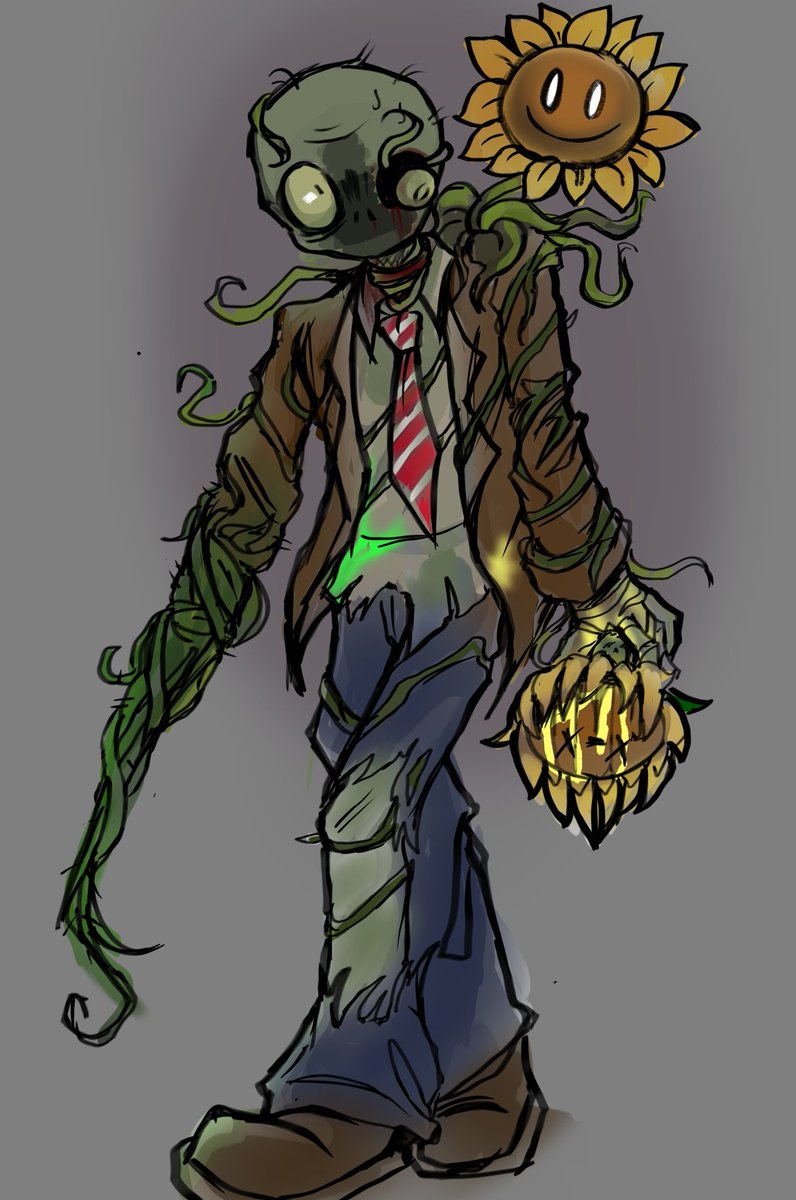 Pvzheroes78's tweet image. I think they're good friends? 🧟‍♂️🌻
#pvzfanart #pvz #pvzoc #plantsvszombies