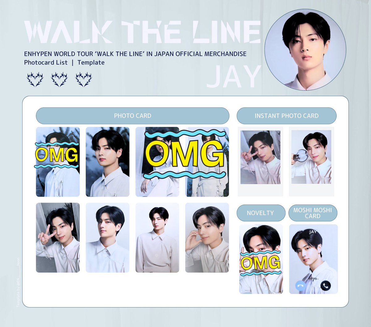 ENHYPEN WALK THE LINE　

譲)ニキ、ソンフン

求)ジェイ
 #ENHYPEN交換

ベルーナ2日間で可能なのですが、時間の都合上郵送になる可能性がございます
お気軽にお声掛けください🙇‍♀️