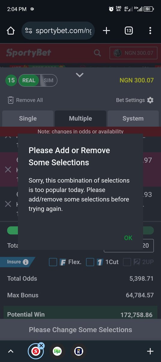 TorBumen's tweet photo. @BETFUSE1 Chairman SportyBet done tayyed for your code today. https://t.co/bIsrZXblRn
