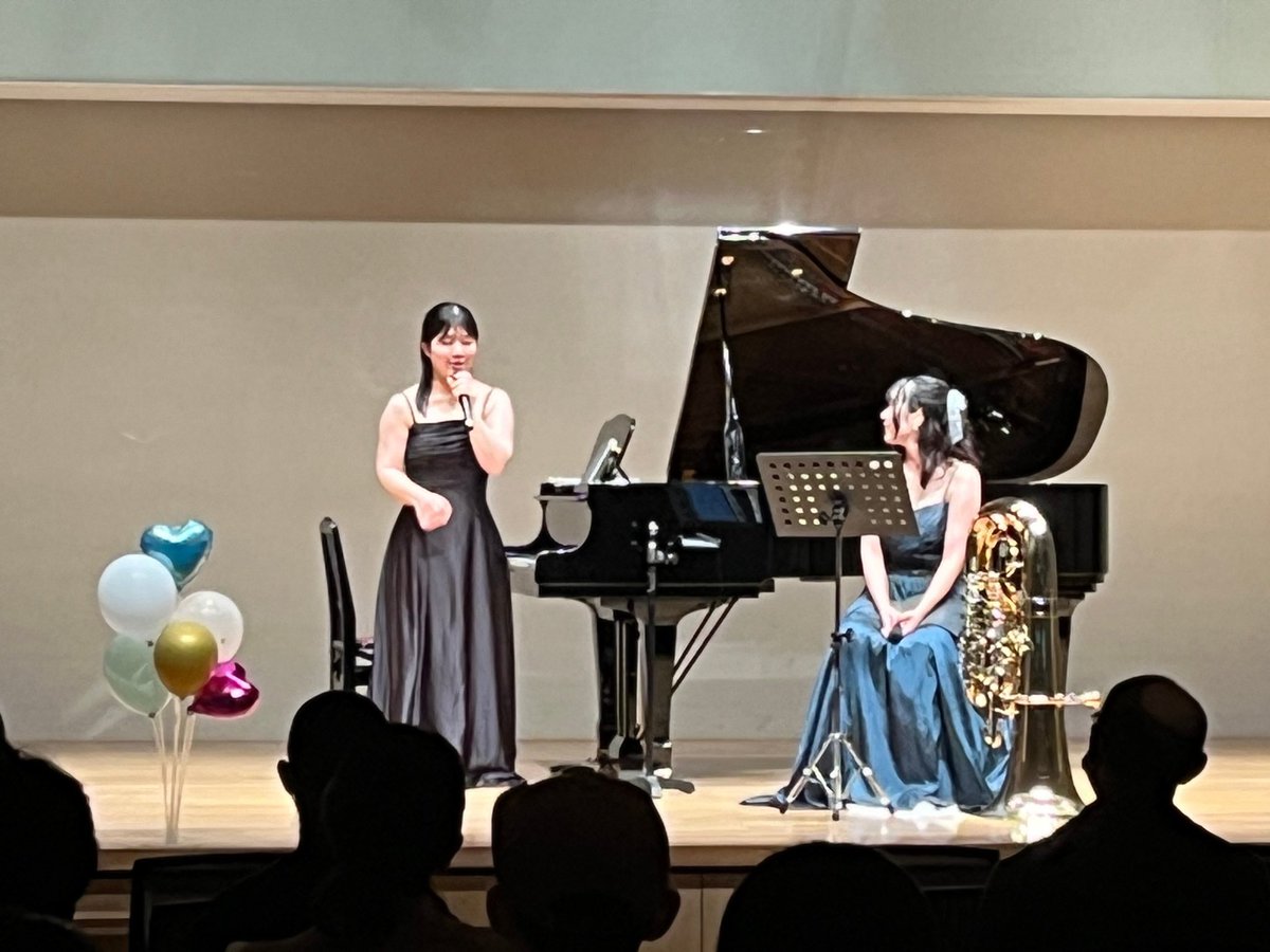 ogamami323's tweet photo. 11月2日 金谷ちほ＆小川まみ DuoConcert
無事終演いたしました！

初の地元デュオリサイタルで企画からフライヤー＆プログラム作成等 色々苦戦しながらでしたが、なんと！！43名のお客様がご来場くださり地元の温かさを身に染みて感じました😭😭

知り合いでもない、
通りすがりの方だったり…⬇️ https://t.co/Qrpi5ZfVB7