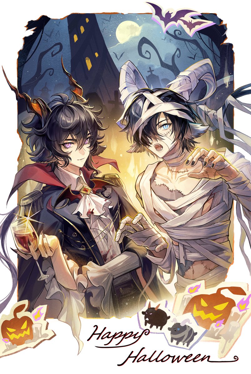 coaldragon1's tweet photo. happyhalloween（be late）  
#颂键 https://t.co/Jr35410lT1