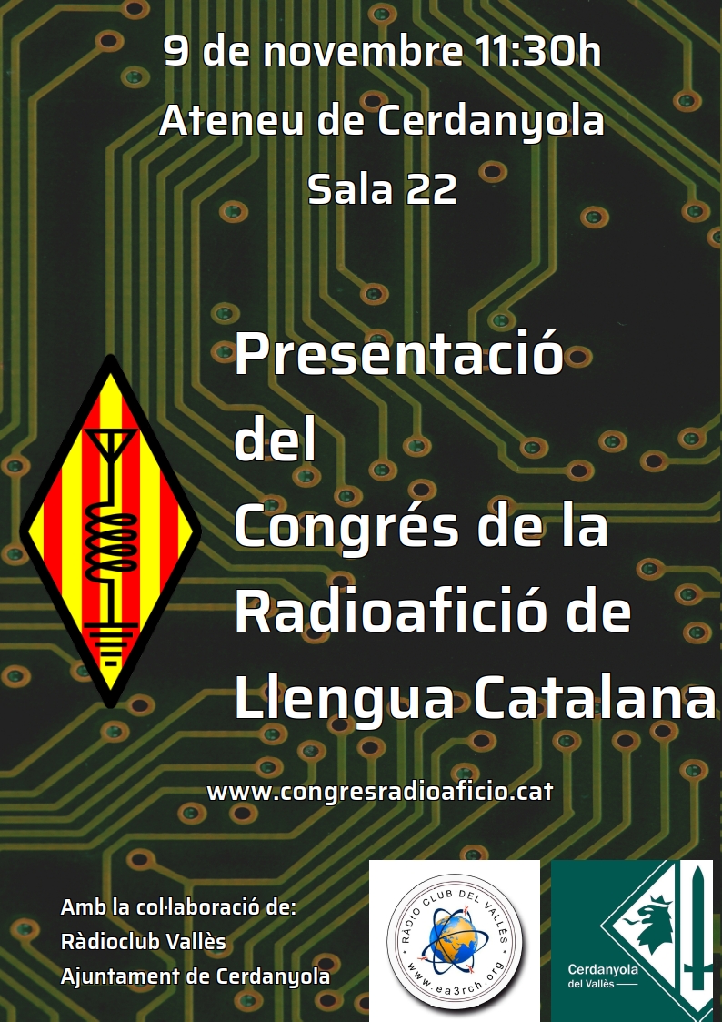 CongresRadio's tweet photo. Dissabte ens veiem a Cerdanyola https://t.co/5oQhTtsdF5
