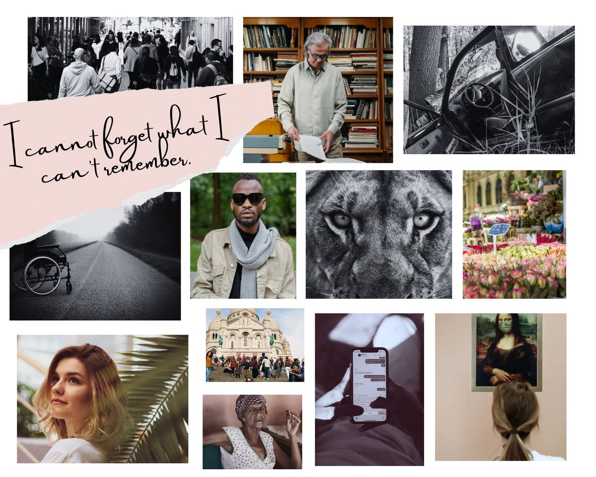 Unreliable narrator
Whatifshedoesn'trememberthewreck?
Uneasy surroundings
Whyallthestares?
Unsure past
Whendidshegetacatanyways?
Unimaginable consequences
Whatiftheytellhereverything?
Uninhibited journey
Whatifsherunsaway?

It's the THINGS WE CAN(NOT)

#QuestPit #W #AG #A #DIS