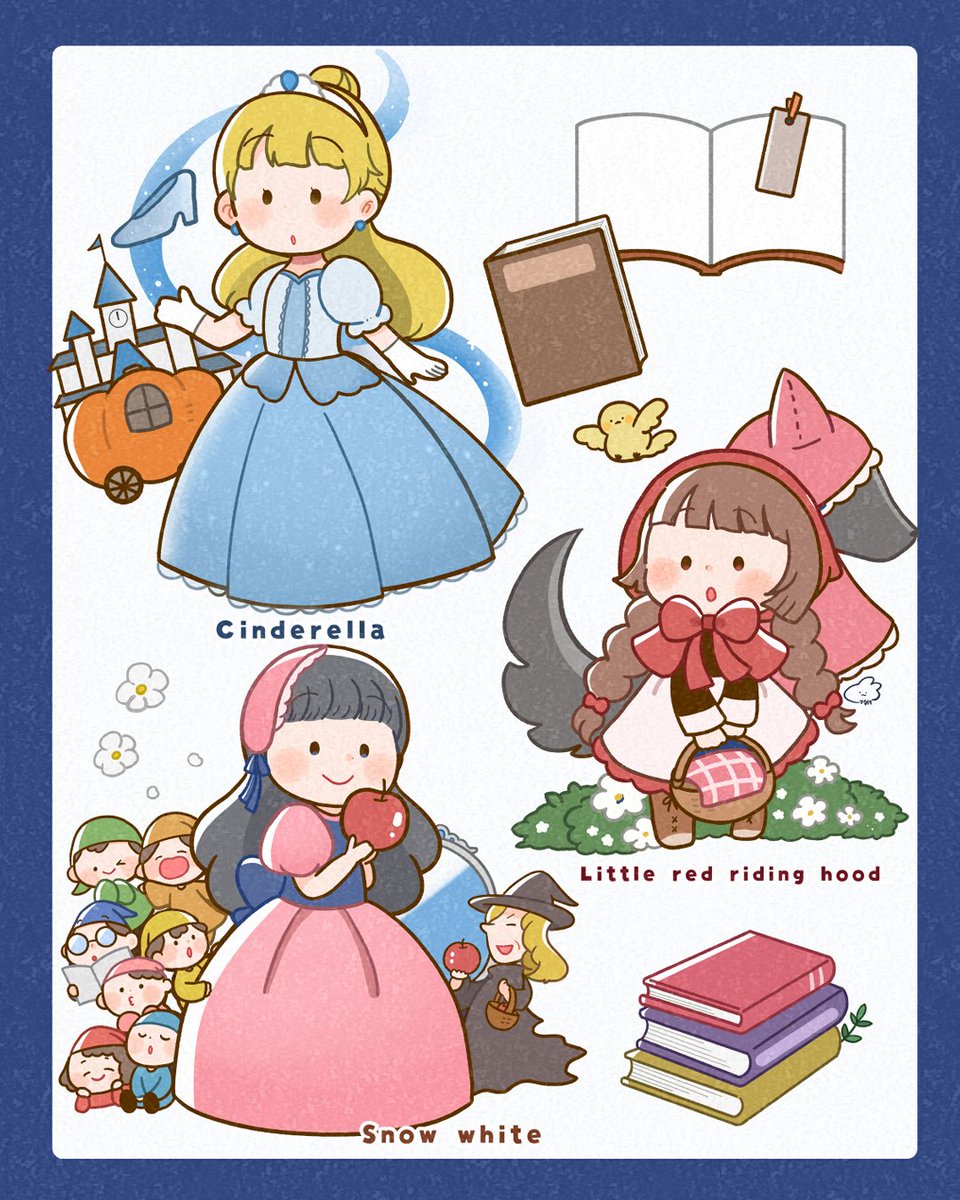 fairy tales 📚🧚🪄
#illustration #100日チャレンジ 93日目 