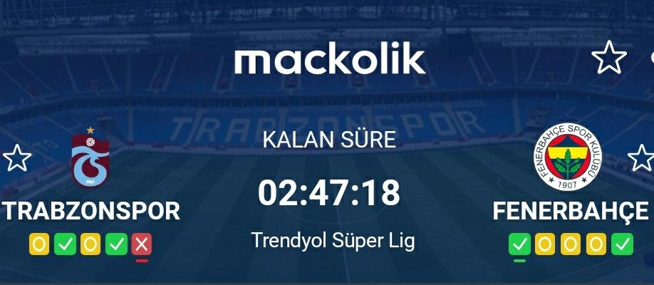 Tribün Doluluk tweet media