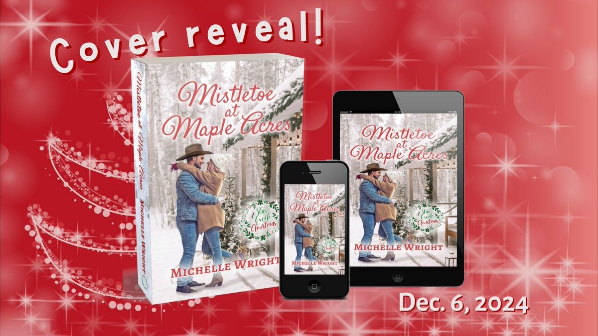 In case you missed it... COVER REVEAL! 🥳📚🎄 Enjoy this look at the cover of my upcoming novel.😍 Here's a story about new beginnings, hope and healing, found family, faith, and love.

Pre-order here: storyoriginapp.com/universalbookl…

#bookcoverreveal #ChristianChristmas