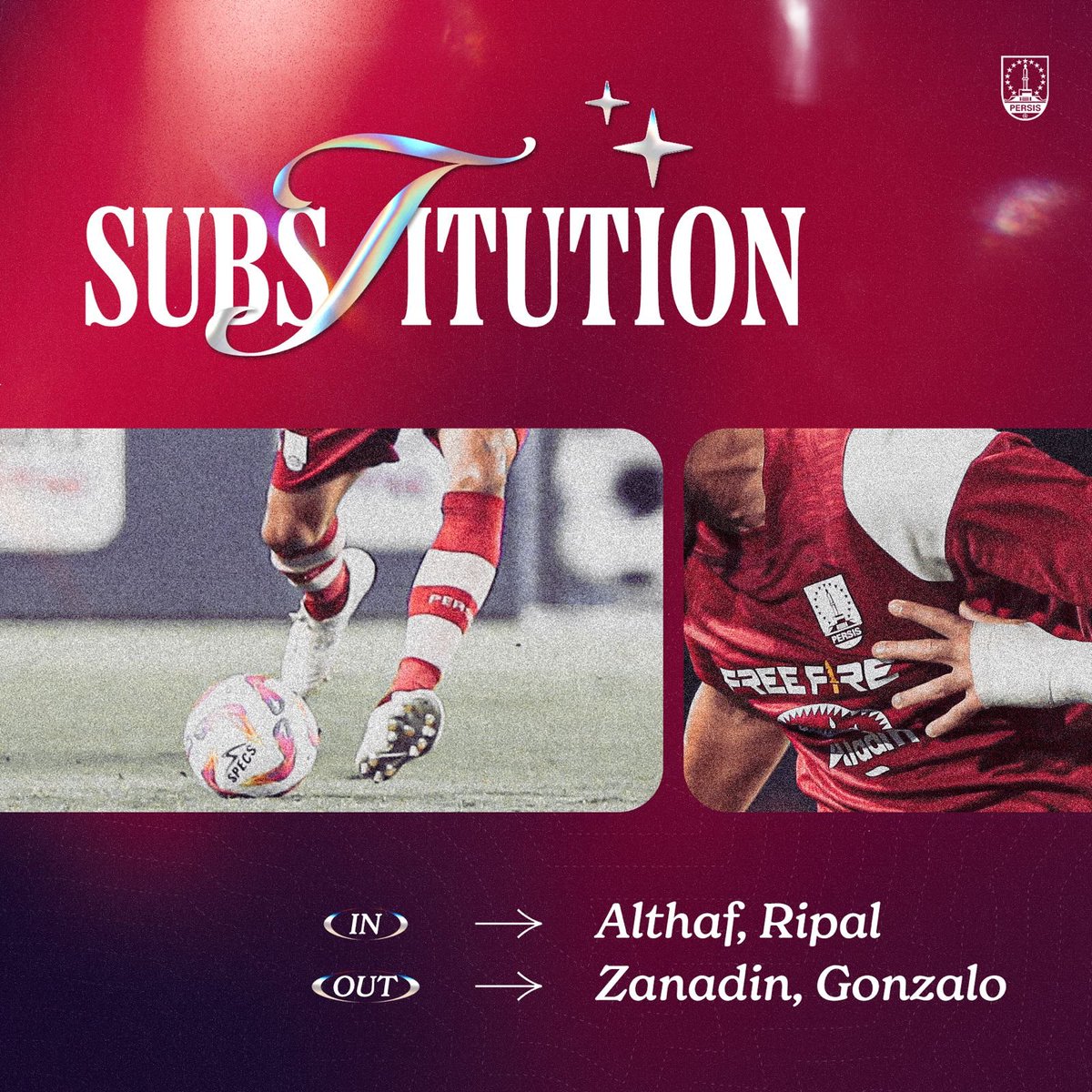 persisofficial's tweet image. 59&apos; Pergantian pemain: Althaf &amp;amp; Ripal masuk, Zanadin &amp;amp; Gonzalo keluar.

#PERSISPSS