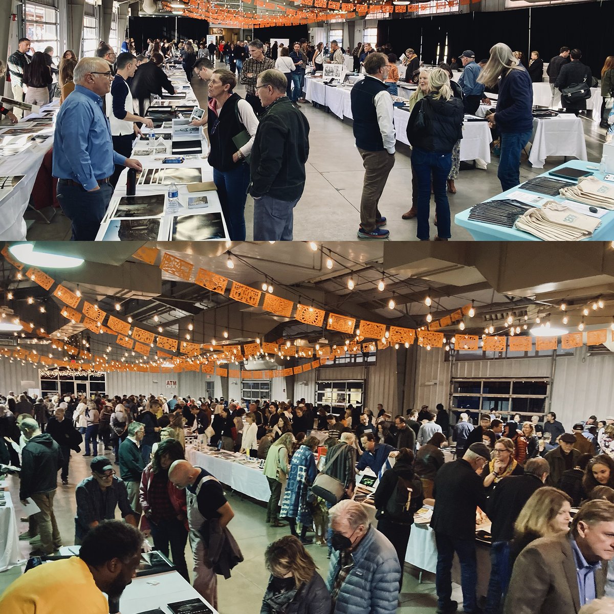 shannonfagan's tweet photo. Last evening at @CENTERSantaFe Portfolio Walk and Book Fair, I had the opportunity to engage with a diverse array of photographers showcasing their compelling works. It was an inspiring evening of thought-provoking art and meaningful conversation #reviewsantafe #reviewsantafe2024 https://t.co/VAs3Orb9c4