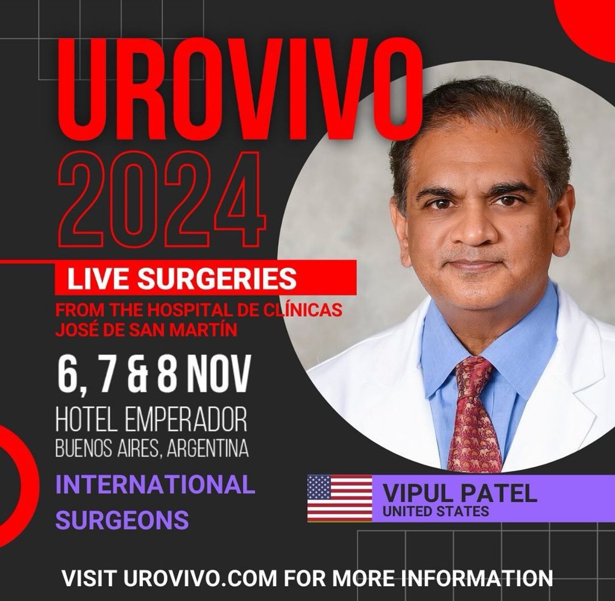 Norberto Bernardo (@bernardonor9) on Twitter photo Thank you <a href="/vipulpatelmd/">Vipul Patel, MD</a> for being part of @urovivo family performing Robotic Radical Prostatectomy moderated by <a href="/AlbertoBreda1/">Alberto Breda</a> <a href="/ARRODRIGUEZMD/">Alejandro Rodriguez, MD, FACS</a> <a href="/FernandoSantom2/">Fernando Santomil</a> <a href="/CraigRogersMD/">Craig Rogers MD</a> <a href="/bernardorocco73/">Bernardo Rocco, MD,FRCS (Glasgow)</a> <a href="/VillamilWen/">wenceslao villamil</a> Pansadoro Vito, Claudio Koren <a href="/SocietySURS/">Society of Urologic Robotic Surgeons (SURS)</a> <a href="/Endo_Society/">Endourological Society</a> <a href="/socroboticsurg/">Society of Robotic Surgery | SRS</a> Thank you <a href="/vipulpatelmd/">Vipul Patel, MD</a> for being part of @urovivo family performing Robotic Radical Prostatectomy moderated by <a href="/AlbertoBreda1/">Alberto Breda</a> <a href="/ARRODRIGUEZMD/">Alejandro Rodriguez, MD, FACS</a> <a href="/FernandoSantom2/">Fernando Santomil</a> <a href="/CraigRogersMD/">Craig Rogers MD</a> <a href="/bernardorocco73/">Bernardo Rocco, MD,FRCS (Glasgow)</a> <a href="/VillamilWen/">wenceslao villamil</a> Pansadoro Vito, Claudio Koren <a href="/SocietySURS/">Society of Urologic Robotic Surgeons (SURS)</a> <a href="/Endo_Society/">Endourological Society</a> <a href="/socroboticsurg/">Society of Robotic Surgery | SRS</a>