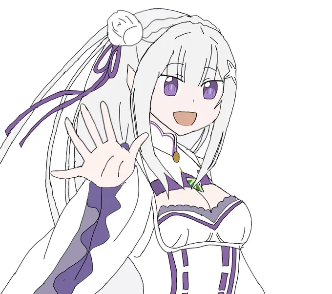 #三連休はフォロワーが増えるらしい 色んなアニメキャラ描いてるよ