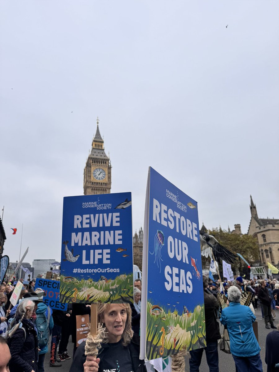 mcsuk's tweet image. What a turnout! Thousands of people have marched today for our rivers and seas. 💙

Thank you to our staff and volunteers who helped give our ocean a voice and demand action from UK governments. Together, we can stop pollution and restore seas and rivers. #MarchForCleanWater