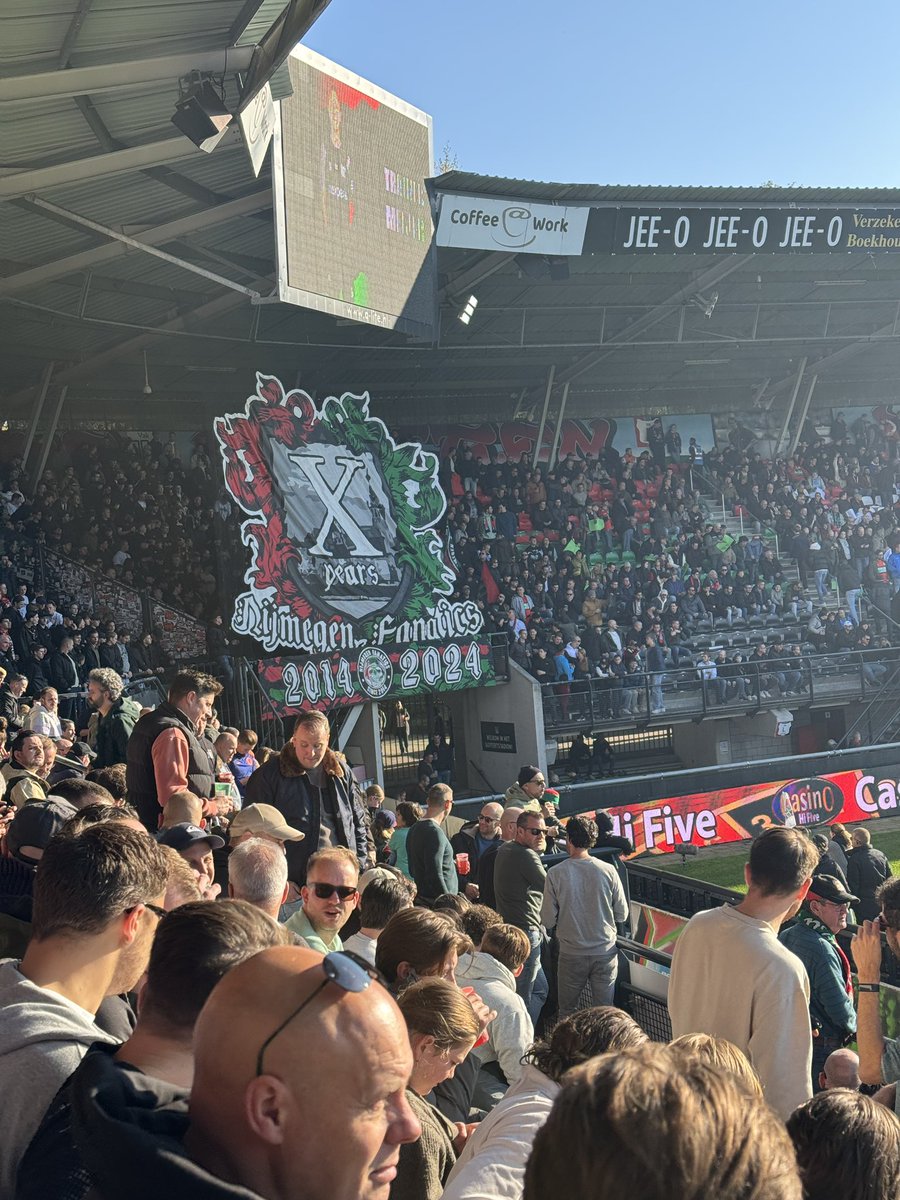 Let’s go op deze mooie zonnige zondag. #NECgro #matchday