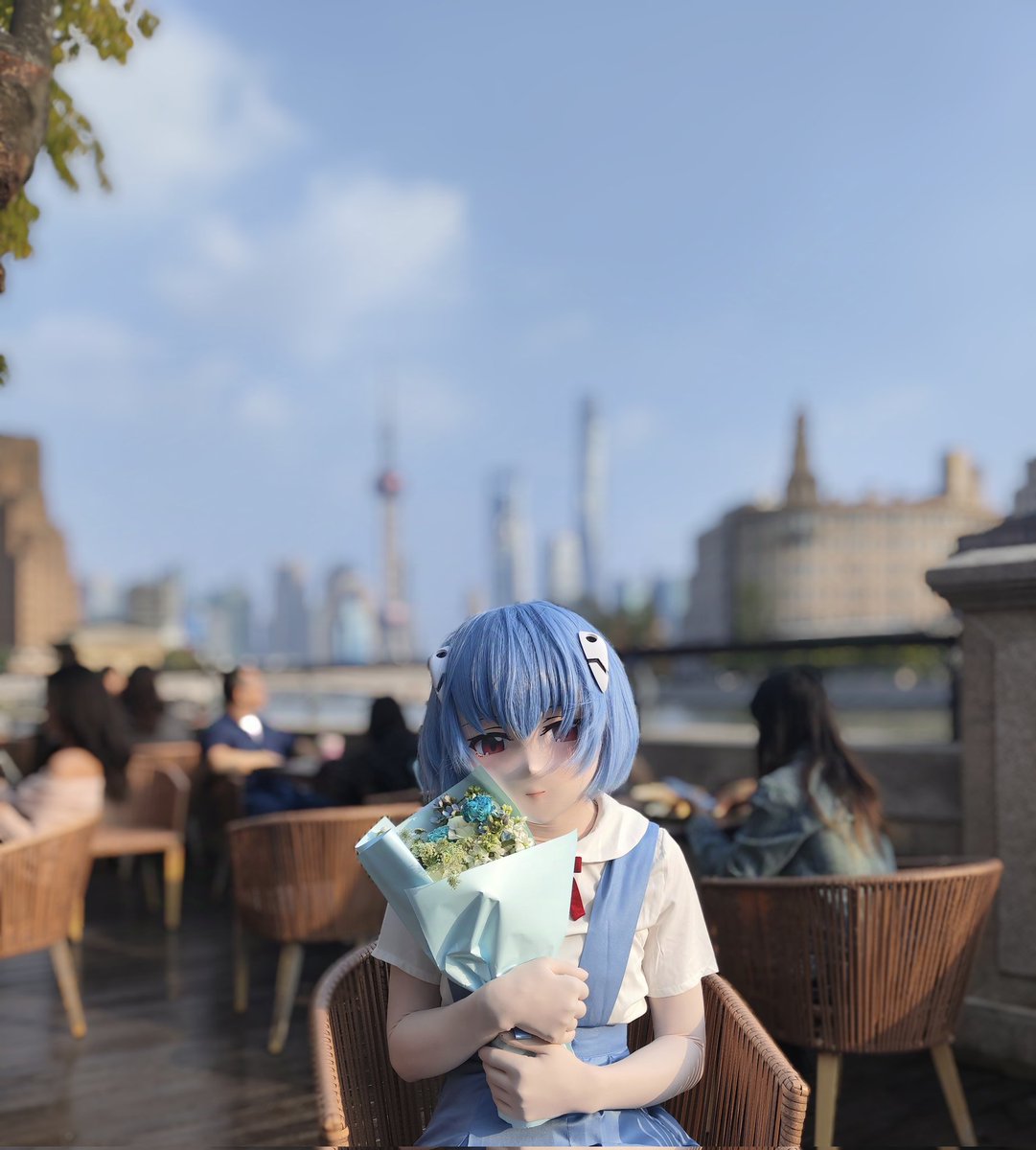 带绫炸街！太美啦！
#kigurumi #绫波丽 

摄：我
绫酱b站UID:354623952（快关注！）