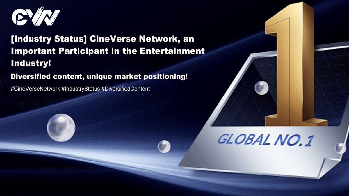 __cineverse's tweet photo. 📊CineVerse Network occupies an important position in the entertainment industry through diversified content and unique market positioning! #IndustryStatus #ContentAdvantage🔤 https://t.co/RNzLJgbjOH