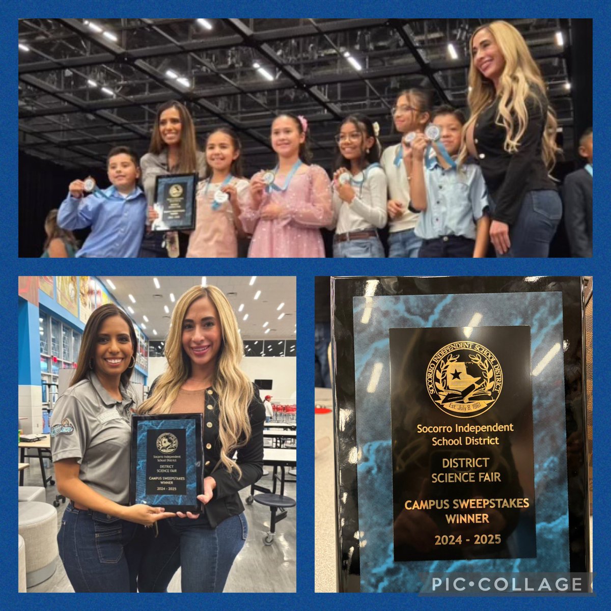 EGarcia_BES's tweet photo. We are so proud of our Science Fair winners! Thank you @Mmartinez_BES for your hard work and dedication to prepare our scholars! The Sweepstakes award is well deserved. We are so proud of you! #ALLIN #MLButler https://t.co/nqYOsLiZFb