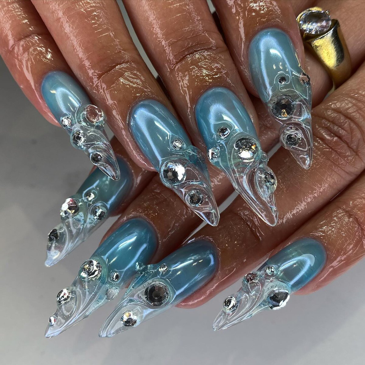 nailartchive's tweet photo. Nails by sugamama_nailz https://t.co/NnDCTuZIpt