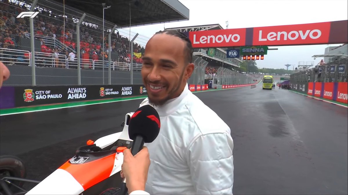 FiftyBucksVT's tweet photo. Lewis: "That was the best drive of the whole weekend." https://t.co/P7Z6GNxHcH