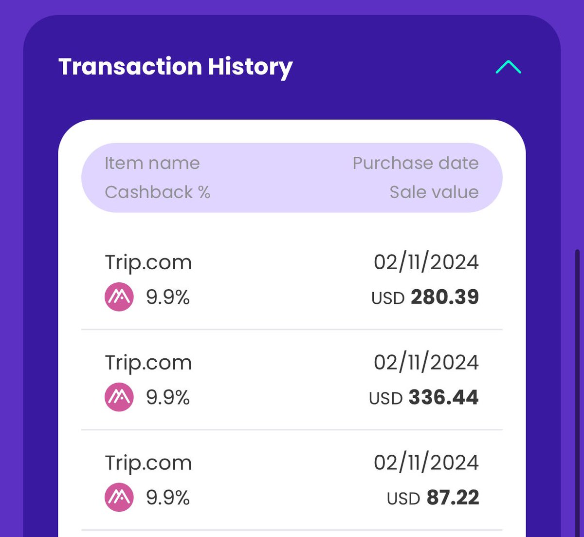 Booked my stay on <a href="/Trip/">Trip.com</a> using <a href="/laguna_network/">Laguna Network 🐙🌊</a> affiliate and receive up to 9.9% rebate in $moca.

The <a href="/Moca_Network/">Mocaverse</a> interop infrastructure expands 🕸️