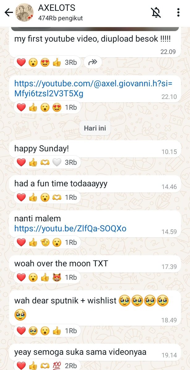 holahe_'s tweet photo. #Axel1stVlog keren bgt
Dr awal sampek akhir banyak kejutannya
Editannya jg mantep👍
Transisi pas konsernya top markotop the best 
Kaget jg pas gelap"an max nelpon sinyal putus" hahohaho
Keren poll maaci cel vlognya 🫶
Gas trandingkan  #axelots #axelogs
https://t.co/l9AeHNzon5 https://t.co/v7BEpgOU41