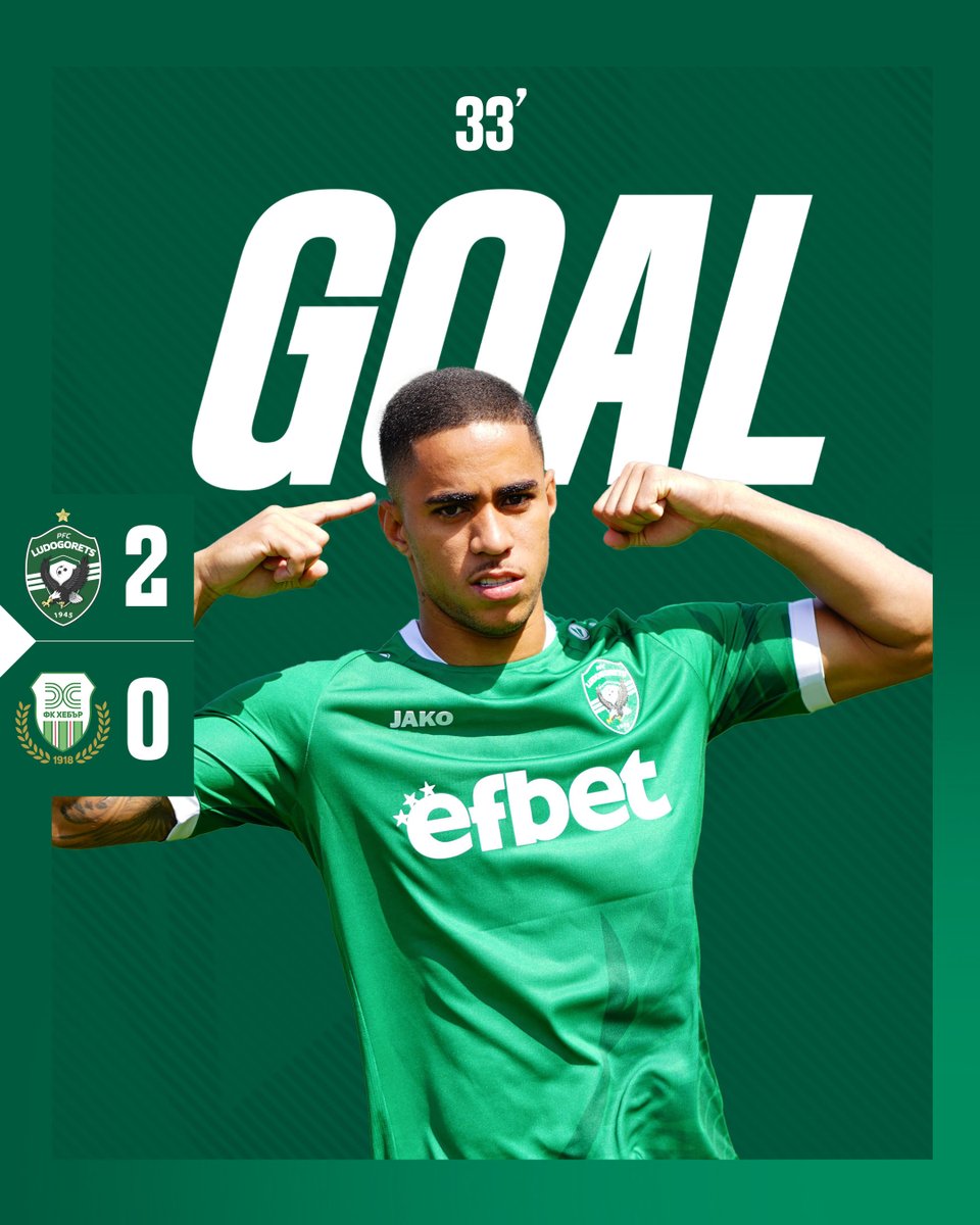 Ludogorets1945's tweet photo. ⚽🏃‍ Erick Marcus scores for 2:0 against Hebar (Pazardzhik)

#ludogorets #hebar #ludogoretshebar https://t.co/tasnBvpCzQ