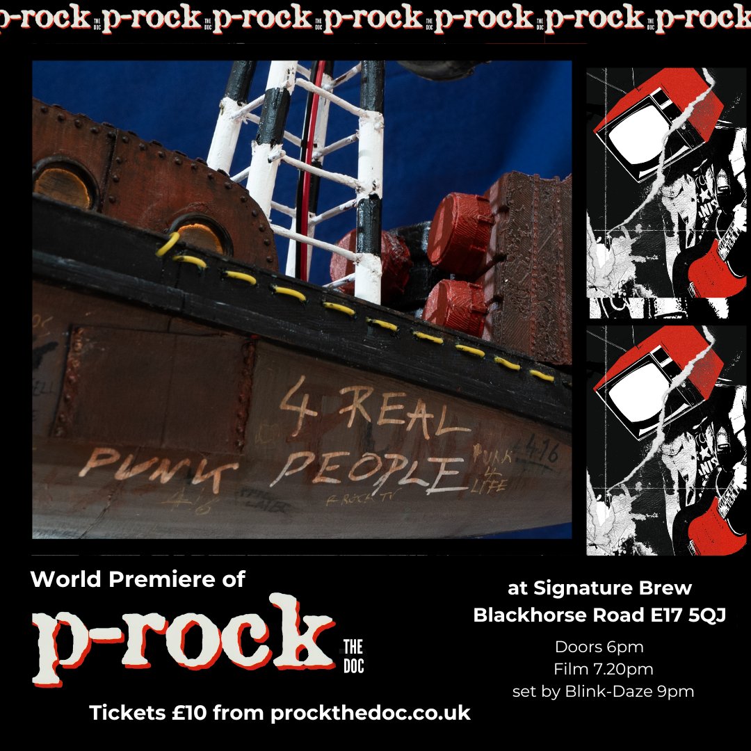 A teaser still from P-Rock The Doc. With so little behind the scenes footage from 2002, the doc will feature various animated scenes to illustrate the journey of the good ship ‘P-Rock’. Tickets &amp; info at prockthedoc.co.uk #procktv #prock #prockthedoc #signaturebrew #skapunk