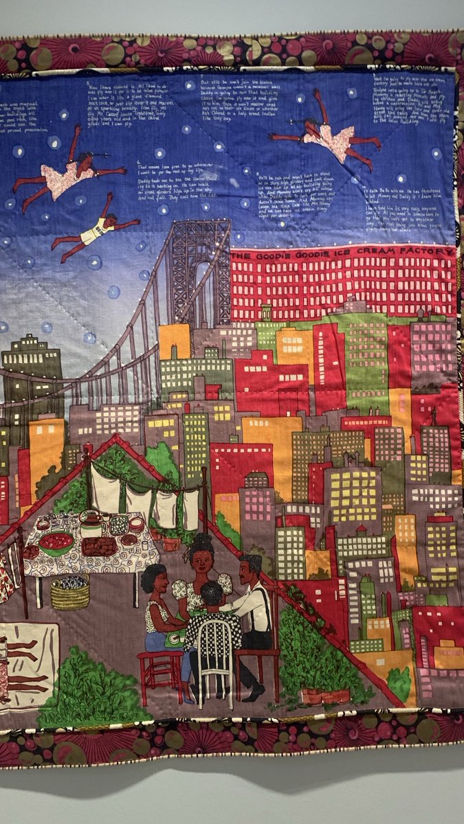 Alison Bowyer ๐ (@alisonbowyer) on Twitter photo A story quilt by Faith Ringgold for #fabric day three of #museum30 seen earlier this year in the stunning Unravel โฆ<a href="/BarbicanCentre/">Barbican Centre</a>โฉ A story quilt by Faith Ringgold for #fabric day three of #museum30 seen earlier this year in the stunning Unravel โฆ<a href="/BarbicanCentre/">Barbican Centre</a>โฉ