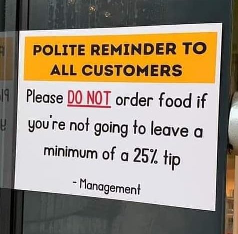 Polite reminder to all entrepreneurs 

Please do not open a business if you're not going to pay your workers a living wage.