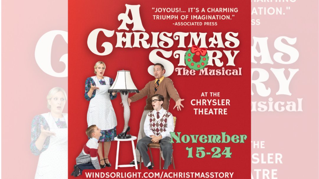 This fall Windsor Light Music Theatre is counting down to Christmas with A Christmas Story: The Musical! 

Plus, we've teamed up Windsor Light Music Theatre for Cans for a Cause! So don’t forget to bring your non-perishable or cash donations with you!