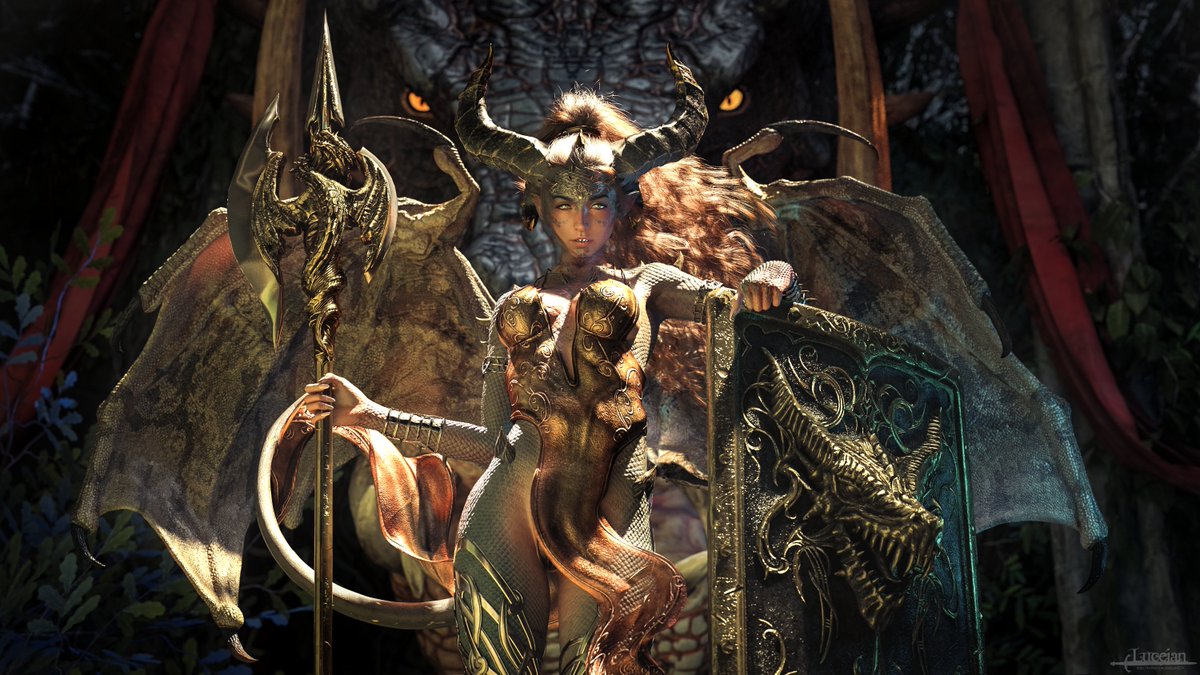 midgard229's tweet photo. Priva the Dragon Empress

#DAZ3D #CGart #Dart #3Dartist #MadeWithDaz #3dx #3DCG #DazStudio #portrait #lighting #dragongirl #Fantasyart #MonsterGirls #dragon https://t.co/0DCJTD88ru