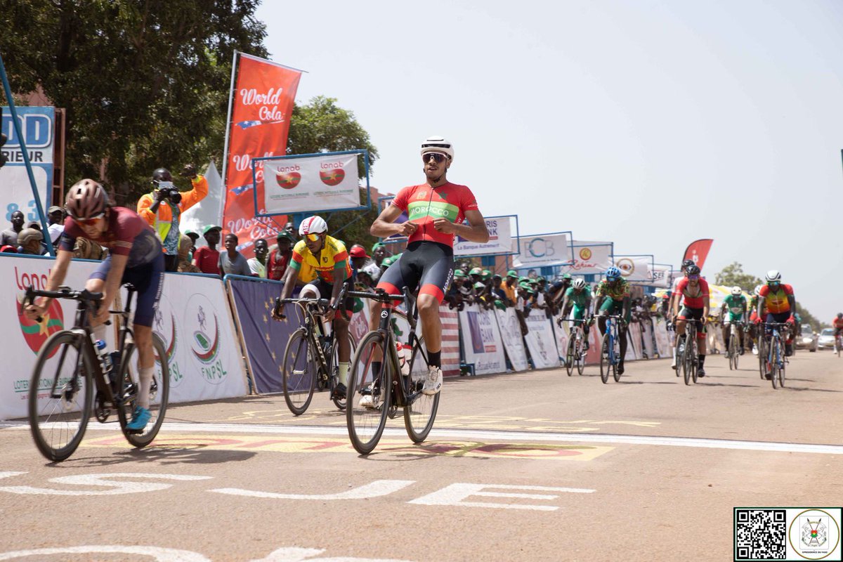 CapitaineIb226's tweet photo. J'ai pris part, ce 3 novembre 2024, à l'arrivée finale de la 35e édition du Tour cycliste international du Faso. 

A l'issue des différentes étapes âprement disputées par la soixantaine de cyclistes déterminés à défendre les couleurs de leurs pays, El KOURAJI Mohcine du Maroc remporte le maillot jaune. Je lui adresse mes vives félicitations pour sa combativité et cette belle performance.

J’adresse également mes félicitations et mes encouragements renouvelés à l’ensemble des acteurs de la petite reine qui se mobilisent chaque année pour l’organisation de cette prestigieuse compétition. 

Je salue le professionnalisme et l'abnégation de nos Forces combattantes qui ont assuré la sécurisation des événements majeurs que notre pays a abrités ces dernières semaines. 

Merci à tous les pays amis venus témoigner leur amitié et leur solidarité avec notre peuple!